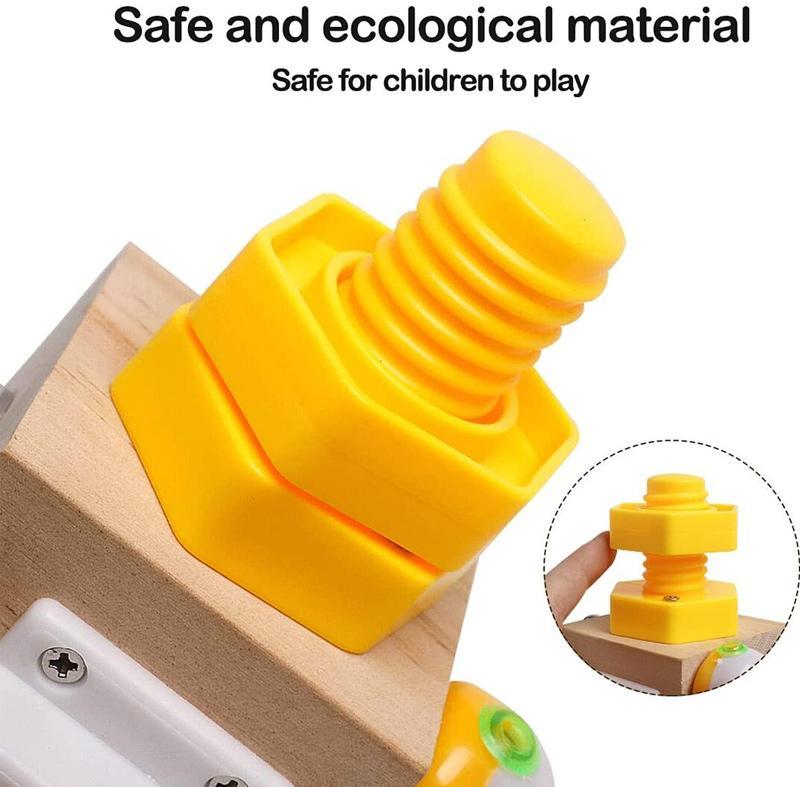 Vivolux | Kleinkind Beschäftigungsbrett Montessori Spiel