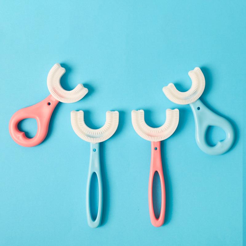 Vivolux | 360° Kinder U-förmige Zahnbürste