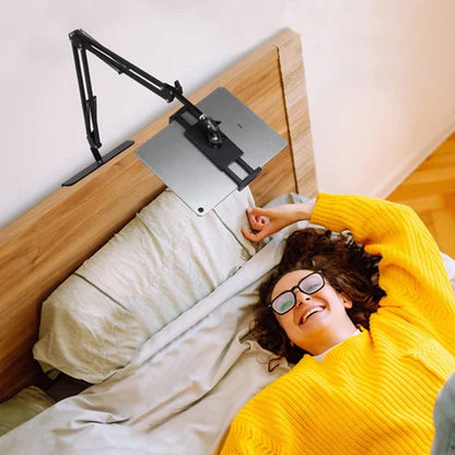 Vivolux | Ausziehbarer, versteckter Telefon-/Tablethalter am Bett