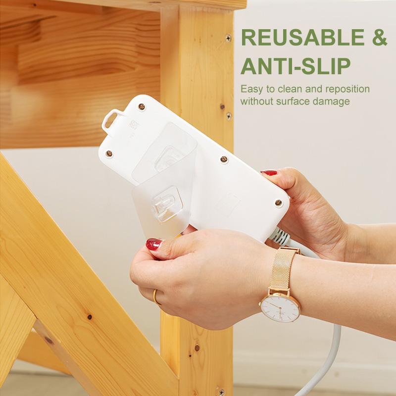 Vivolux | Doppelseitige Klebehaken für die Wand (5/10/20 Sets)