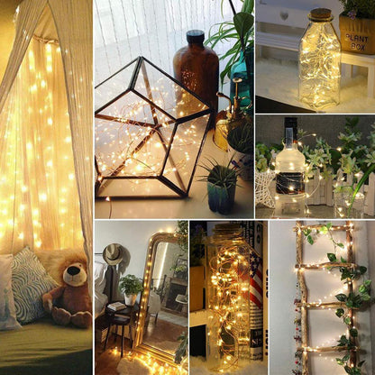 Vivolux | LED Weinflaschenlampen Kork Nachtlicht DIY-Dekorationslift - 5/10 ST