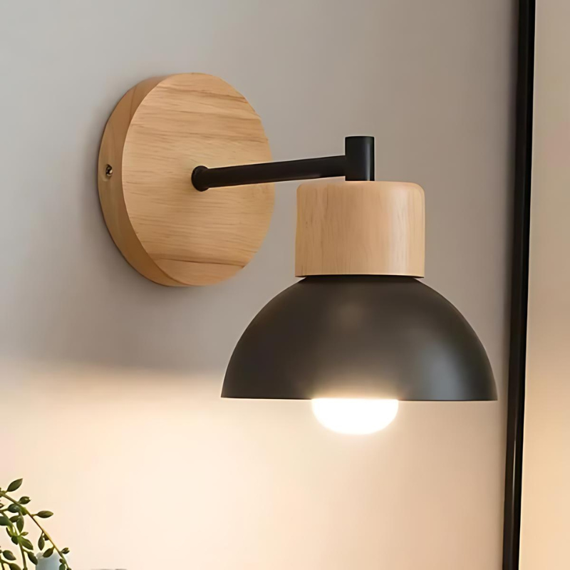 Vivolux | Stylische Wandleuchte aus Holz für ein harmonisches Zuhause