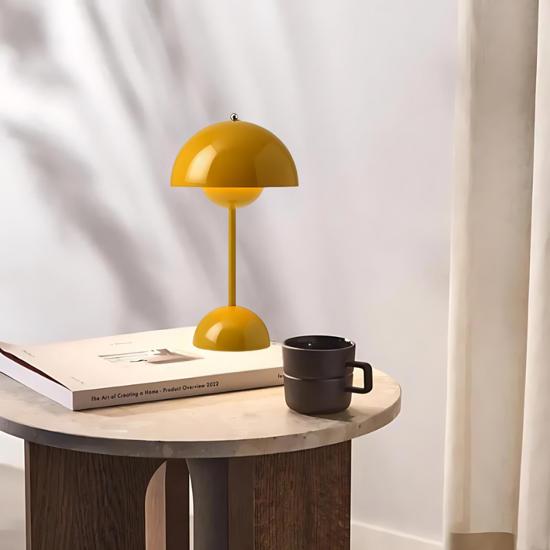 Vivolux | ModernLamp | Moderne Tischleuchte im Pilzdesign mit Touch-Control