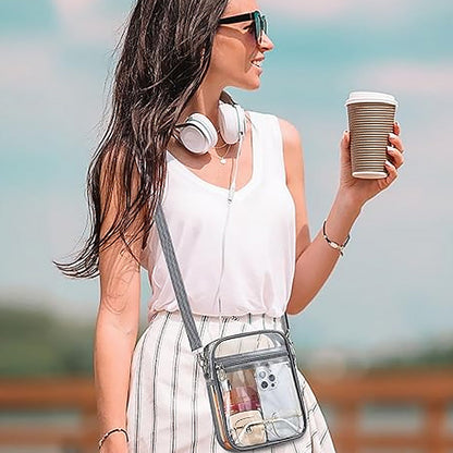 Vivolux | PVC transparente Umhängetasche