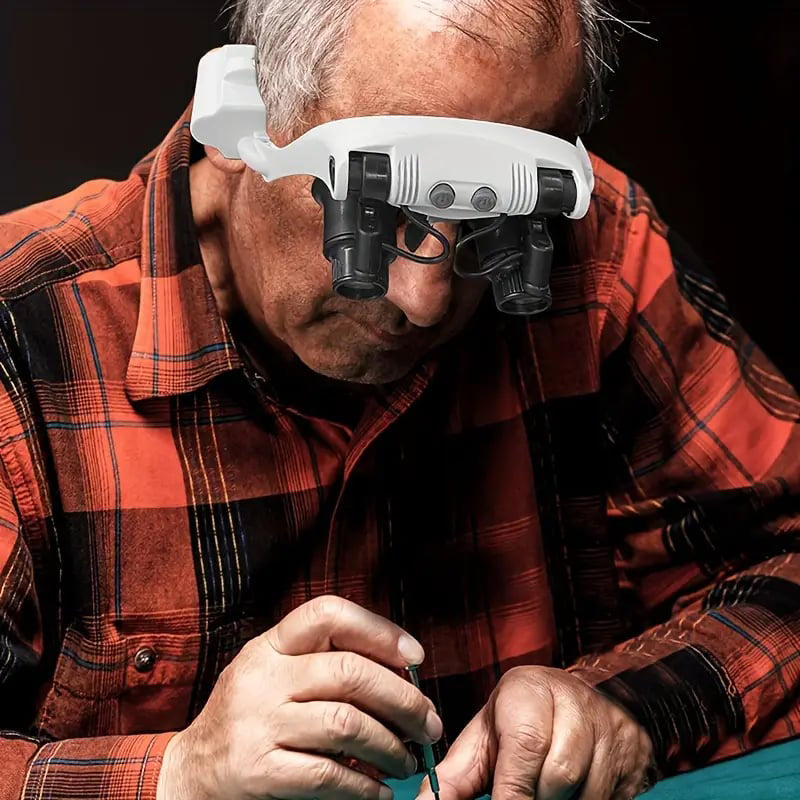 Vivolux | Vergrößerungsgläser mit LED-Lampen für doppelte Augen