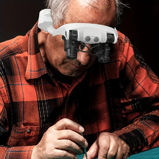 Vivolux | Vergrößerungsgläser mit LED-Lampen für doppelte Augen