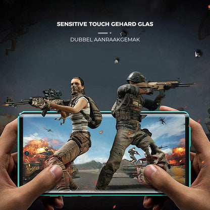 Magnetisches gehärtetes Glas Doppelseitige Handyhülle für Samsung