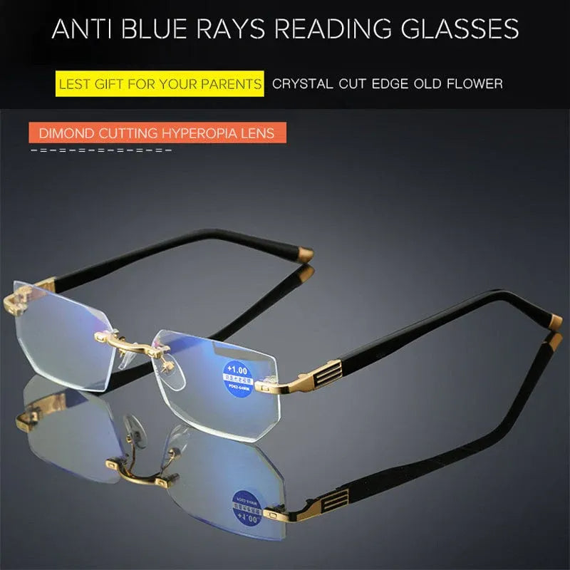 Vivolux | Progressive Lesebrille mit hoher Härte und Anti-Blaulichtfilter für die Ferne und die Nähe
