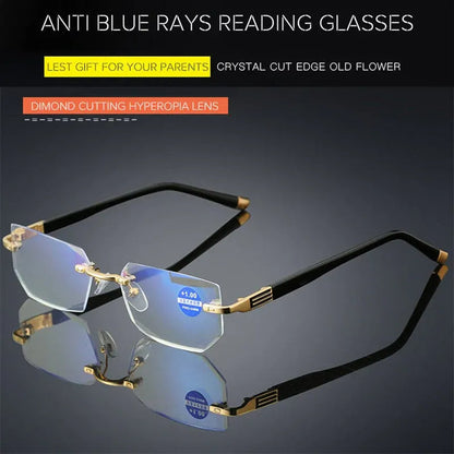 Vivolux | Progressive Lesebrille mit hoher Härte und Anti-Blaulichtfilter für die Ferne und die Nähe