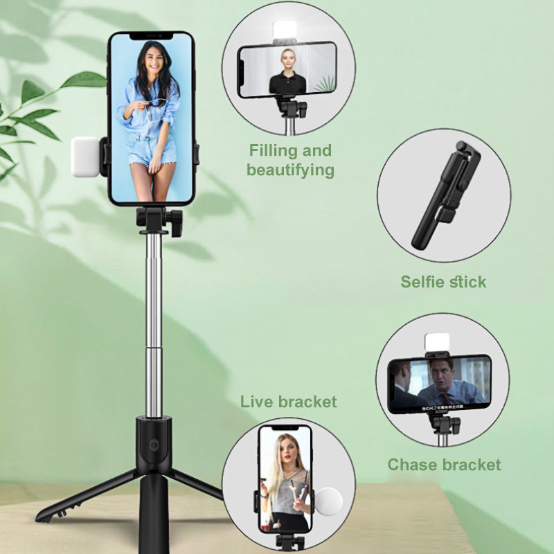 Vivolux | 6 In 1 Drahtloser Bluetooth Selfie Stick
