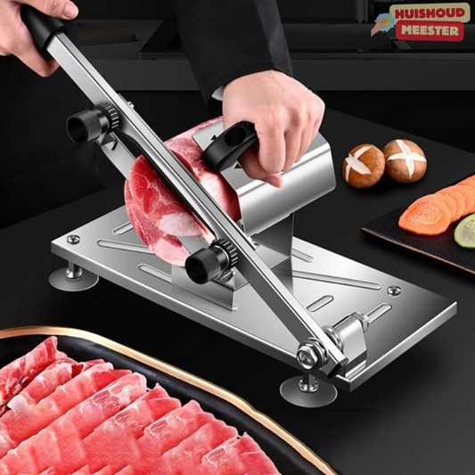 Vivolux | KitchenSlicer – Professionelle Schneidemaschine für Zuhause | Einstellbare Klinge, langlebiger Edelstahl
