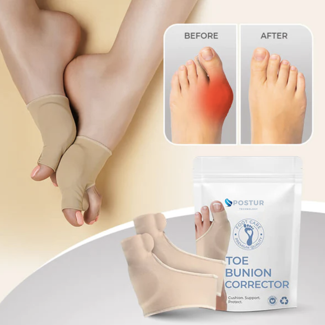 Vivolux | Hallux Valgus Corrector 2.0 – korrigierende Unterstützung – Schmerzlinderung – bequem – Wanduhr