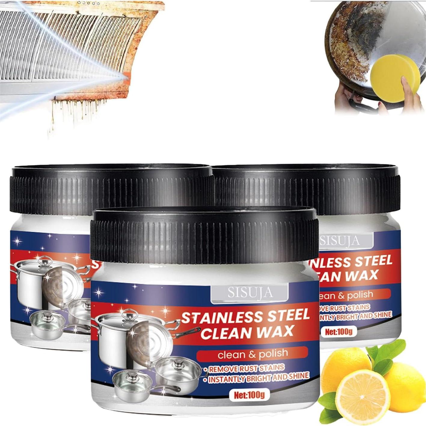 Vivolux | Magische Nano Edelstahl Reinigungs-Paste Wachs