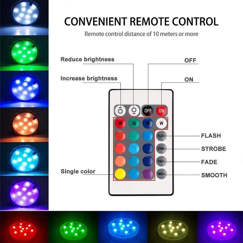 Vivolux | Fernbedienung wasserdichte Magnet-Saug-LED-Lampe