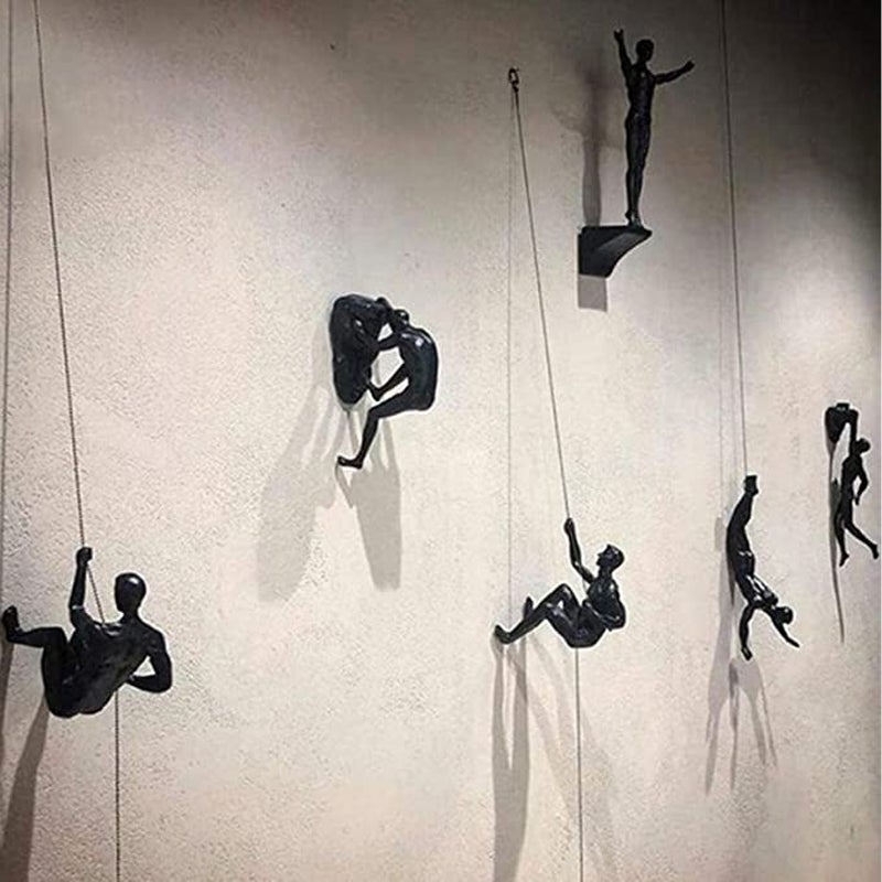 Vivolux | Kletterwand hängende Statuen