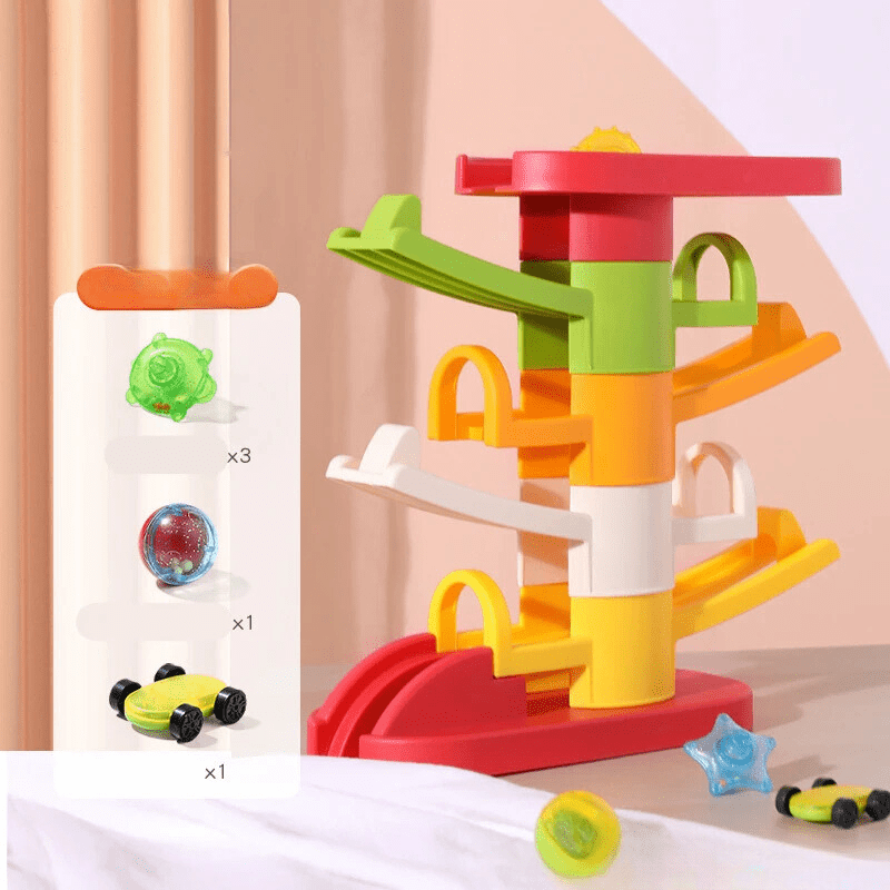 Vivolux | Autos und bunte Bälle zum Stapeln