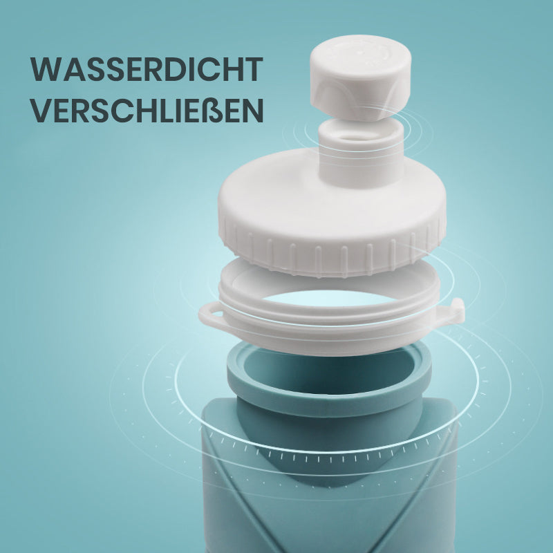 Vivolux | Faltbare Wasserflasche aus Silikon