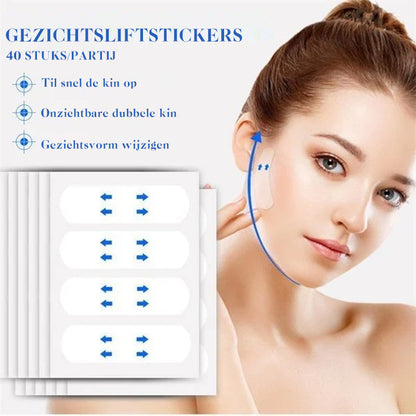 Unsichtbares Facelifting-Tape