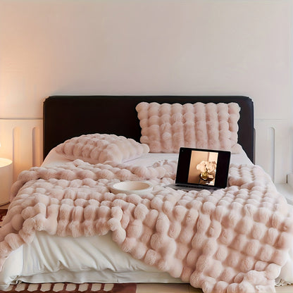 Vivolux | Premium Fleece-Decke mit elegantem Design