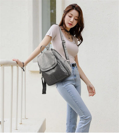Vivolux | Leder Rucksack für Damen