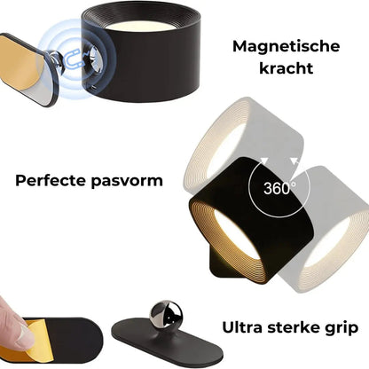 Vivolux | Wandlampe Wiederaufladbar Kabellos 360°