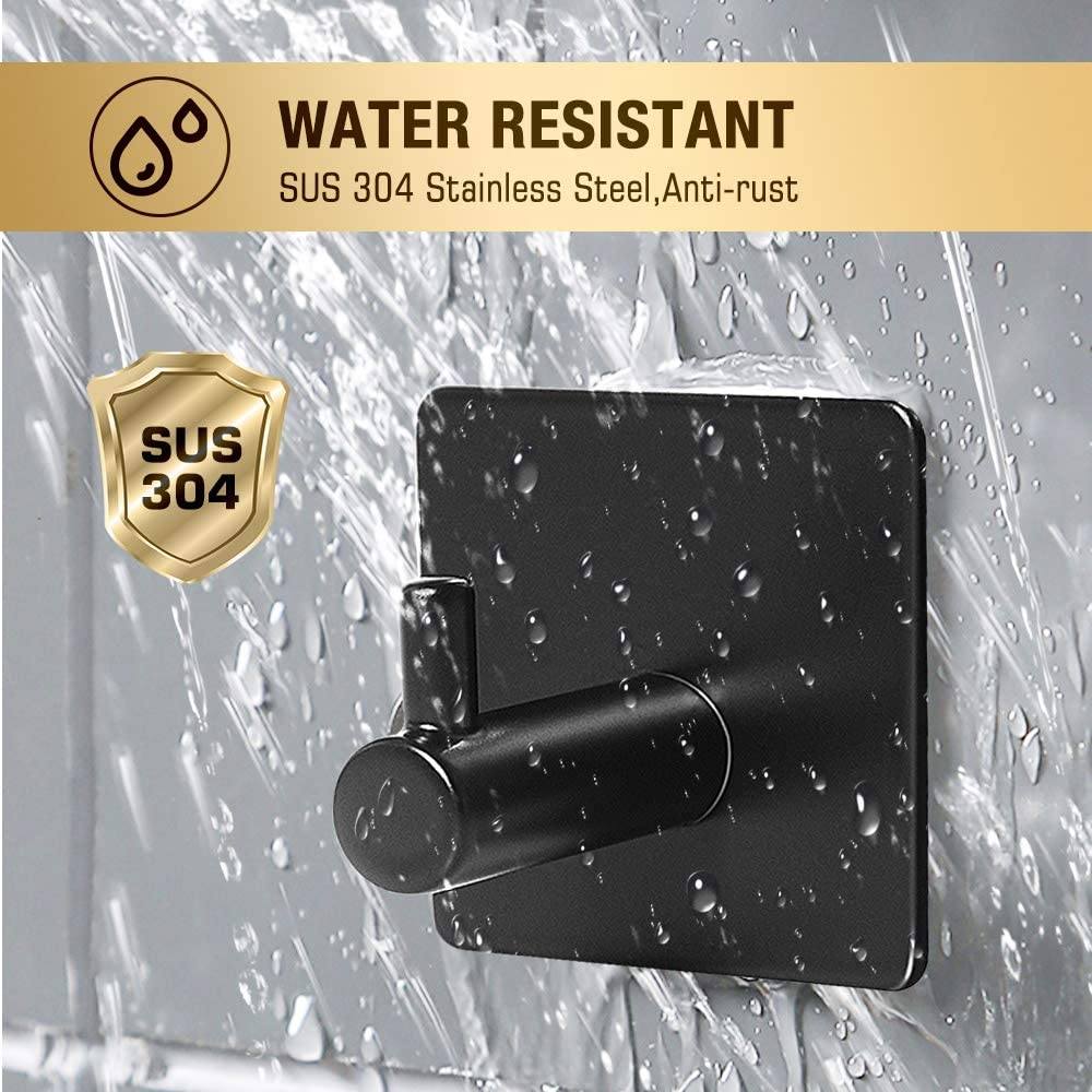 Vivolux | 4er-Pack: Schwerlast langlebige 304 Edelstahl Wandhaken