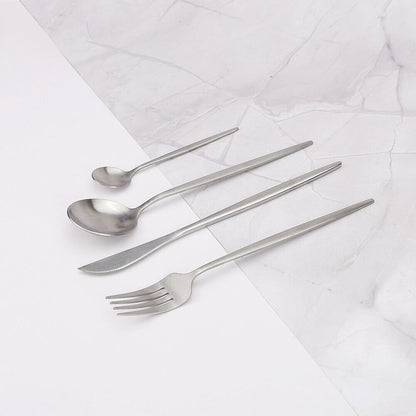 Vivolux | Modernes Silberbesteck Utensilienset