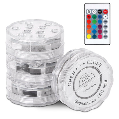 Vivolux | 4-Teilig: Unterwasser RGB LED Lichter