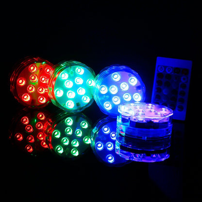 Vivolux | 4-Teilig: Unterwasser RGB LED Lichter