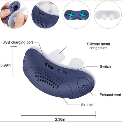 Vivolux | Schlaflos, maskenlos, Micro-CPAP Anti-Schnarch