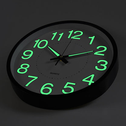 Vivolux | Leuchtende Klassenzimmer Stille Wanduhr 30 cm