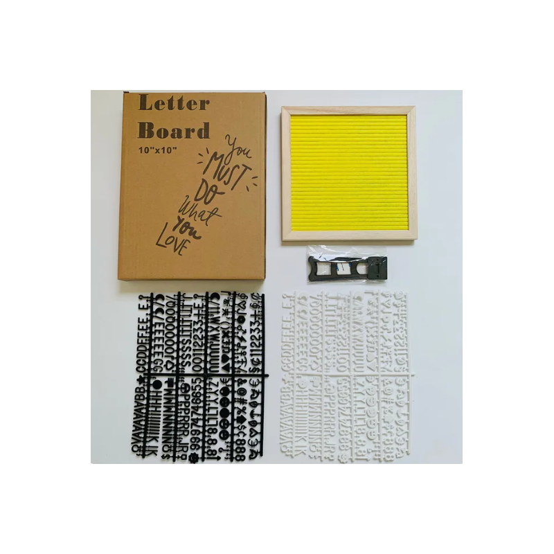Vivolux | Filz Buchstaben Nachrichtenboard