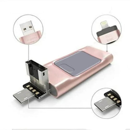 4 in 1 Hochgeschwindigkeits-USB-Multi-Drive-Flash-Laufwerk