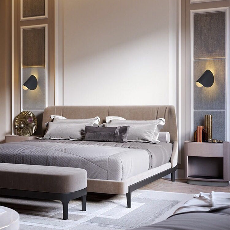 Vivolux | Eveline Modern Geometric LED 4 Color Wall Light Indoor/Outdoor Metal