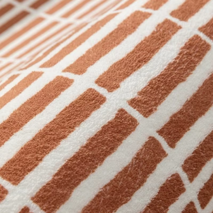 Vivolux | Brauner Retro-Teppich