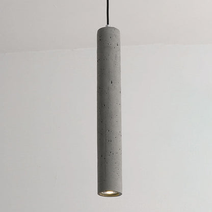 Vivolux | StoneCast Industrielle Zylinder-Pendelleuchte aus Beton | 1 Licht | Glatte oder Raue Oberfläche