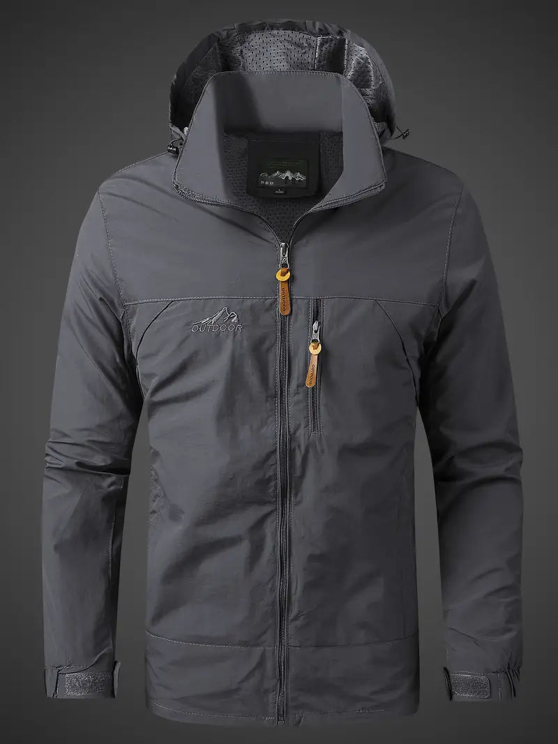 Vivolux | Wasser- und Winddichte Herren Outdoor Jacke für alle Aktivitäten