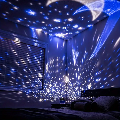 Vivolux | Sternenhimmel Nachtlicht für Kinder – Magischer LED-Projektor mit Farbwechsel
