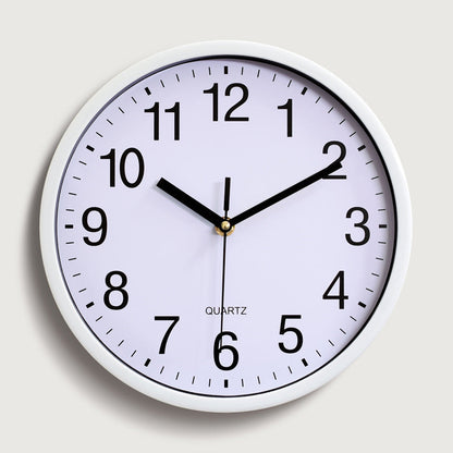 Vivolux | Klassenzimmer Kinderzimmer Stille Wanduhr 10 Zoll