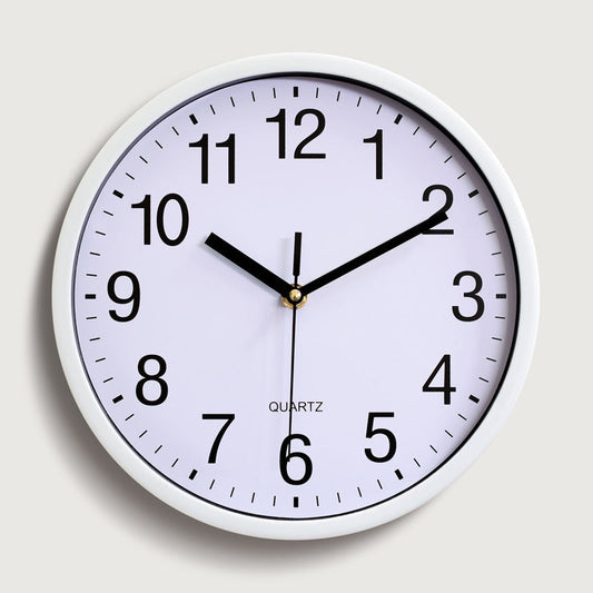Vivolux | Klassenzimmer Kinderzimmer Stille Wanduhr 10 Zoll