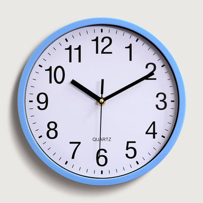 Vivolux | Klassenzimmer Kinderzimmer Stille Wanduhr 10 Zoll