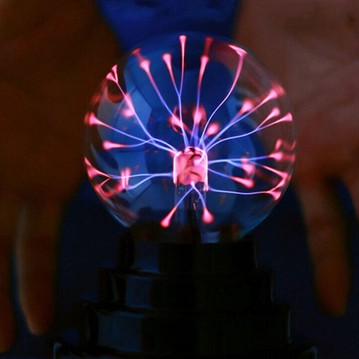 Vivolux | Magische elektrostatistische Ionenkugel Licht Blitze Ball Nachtlicht Ambientelampe