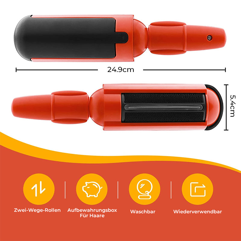 Vivolux | Hazel™ Wiederverwendbarer Non-Paper Fusselroller für Tierhaare