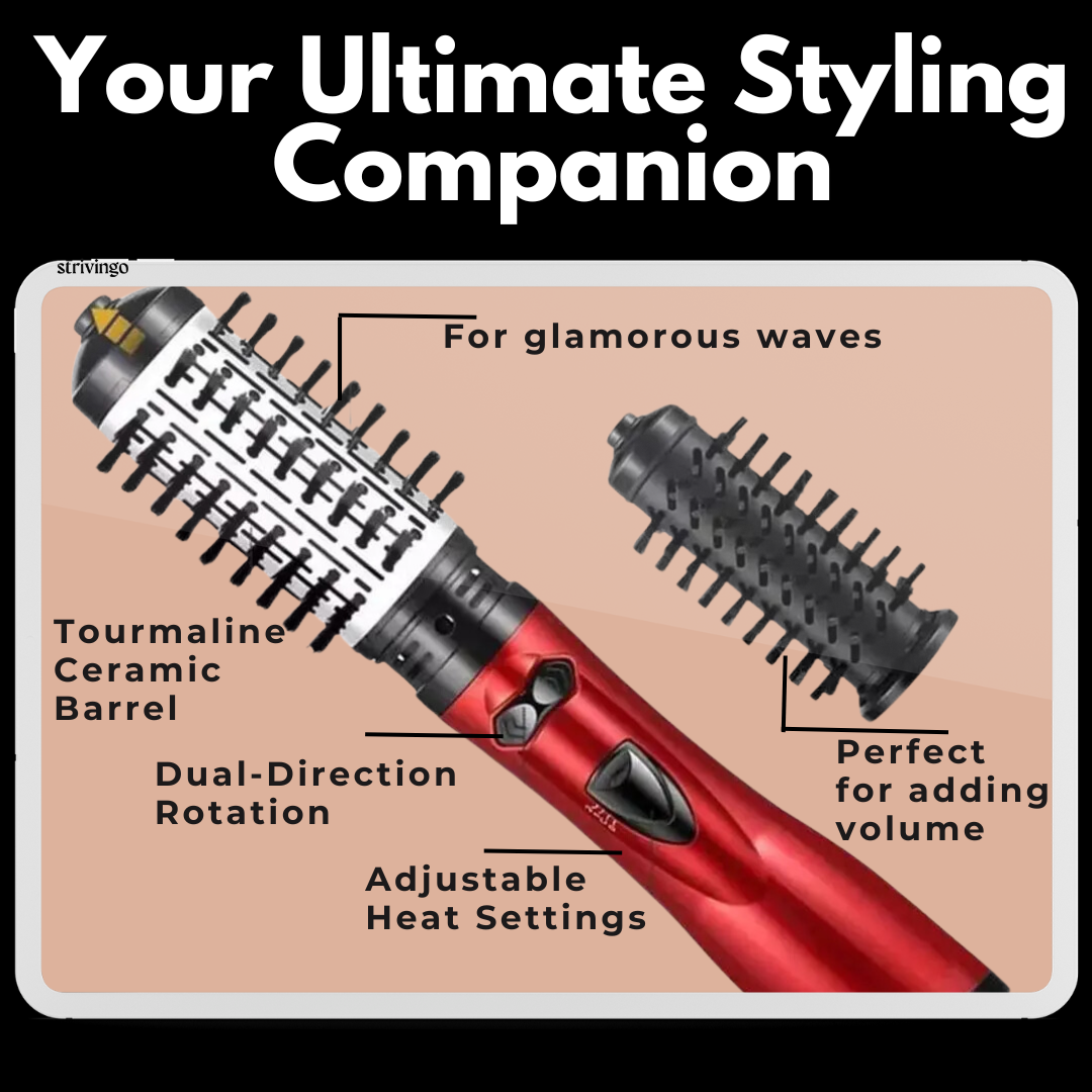 Vivolux | Driwave 2-in-1 Rotierender Haartrockner und Styler