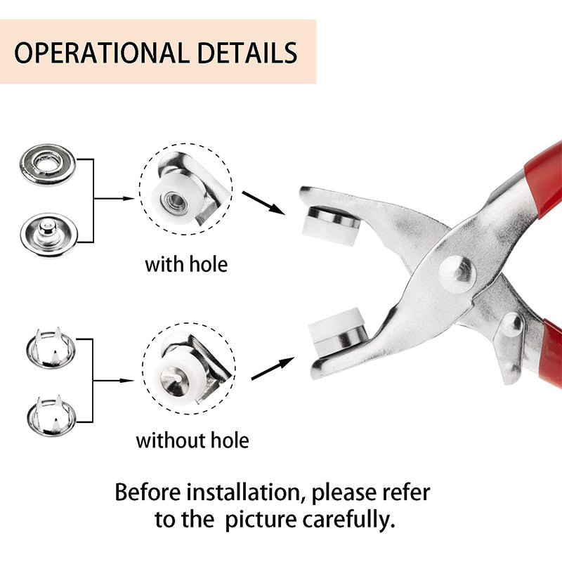 Vivolux | Metall Druckknöpfe Kit