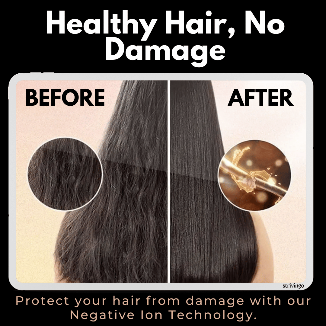 Vivolux | 3-in-1 Rotierender Haartrockner und Styler mit einstellbarer Temperatur für mühelose Locken und Wellen