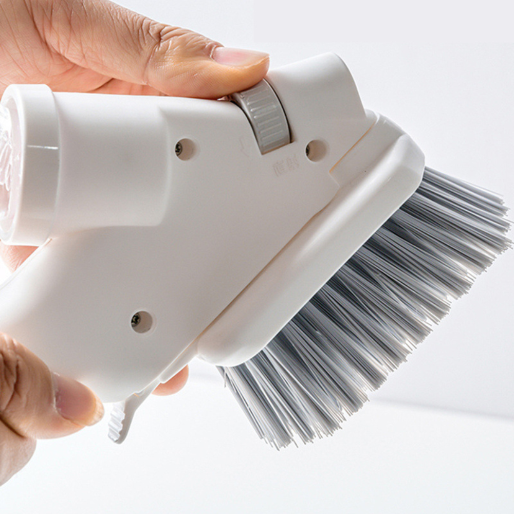 Vivolux | Badezimmerfliesen-Schrubber mit Seifenspender