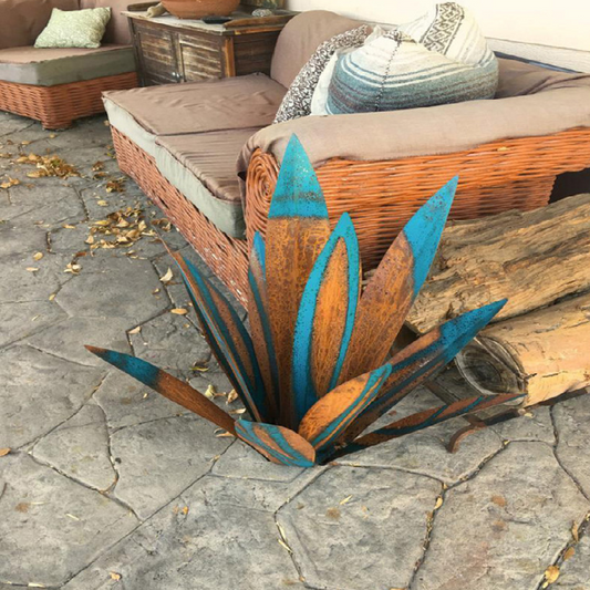 Vivolux | Wasserdichte Solar-Garten-Agavenlampe als Dekoration