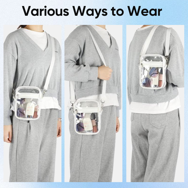 Vivolux | PVC transparente Umhängetasche