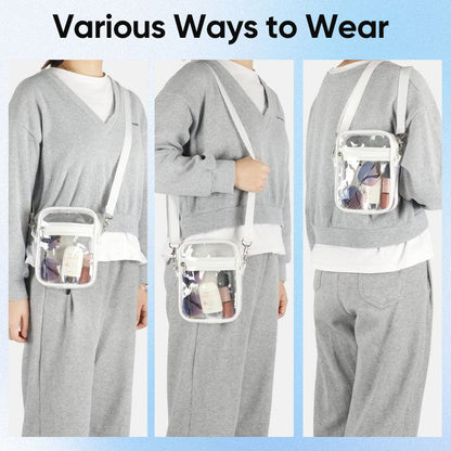 Vivolux | PVC transparente Umhängetasche